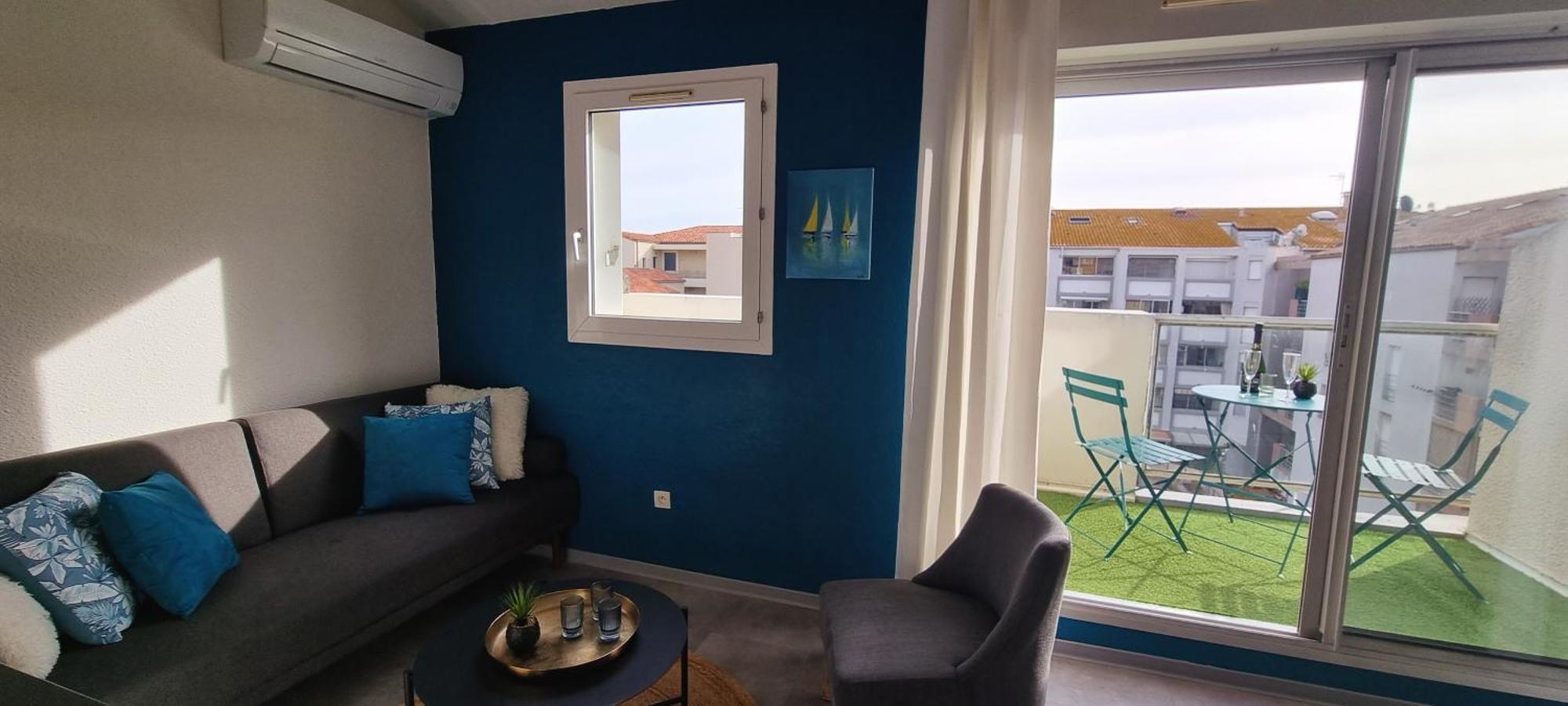 L'Ophelia Duplex Dernier Etage Balcon Centre Climatisation Leilighet Sète Eksteriør bilde